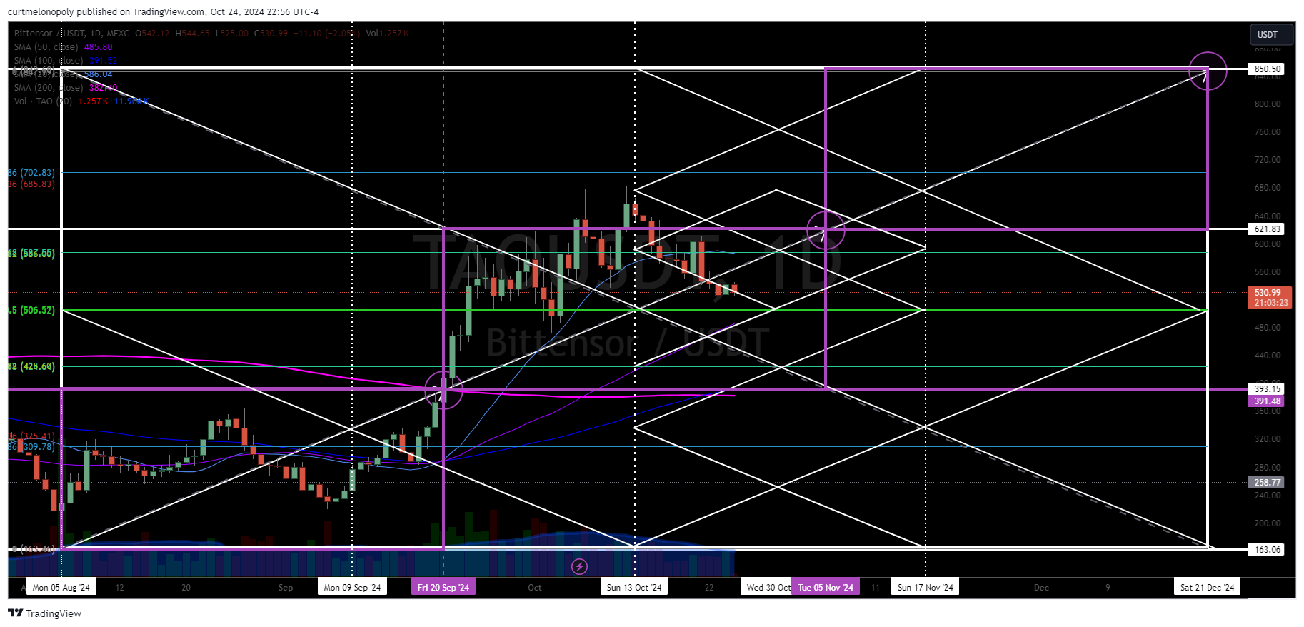 Bittensor (TAO) Chart Updates